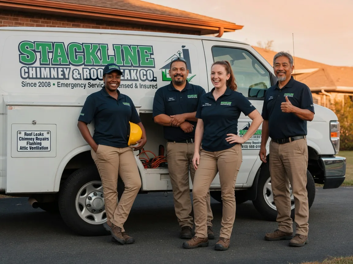 Chimney flashing repair company in Atherton, CA